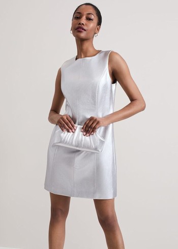 Phase Eight Ellora Silver Dress Silver Australia | RM6915723